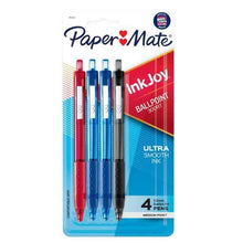 4 Pack Paper Mate InkJoy 300RT Ballpoint Pen