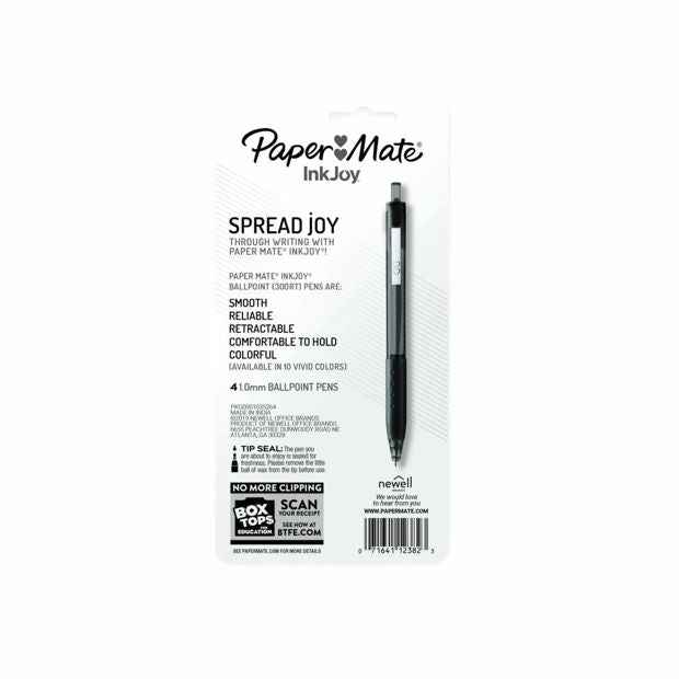 4 Pack Paper Mate InkJoy 300RT Ballpoint Pen