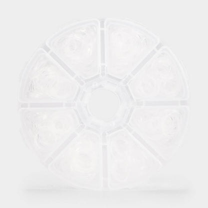Silicone Hair Ties - Clear