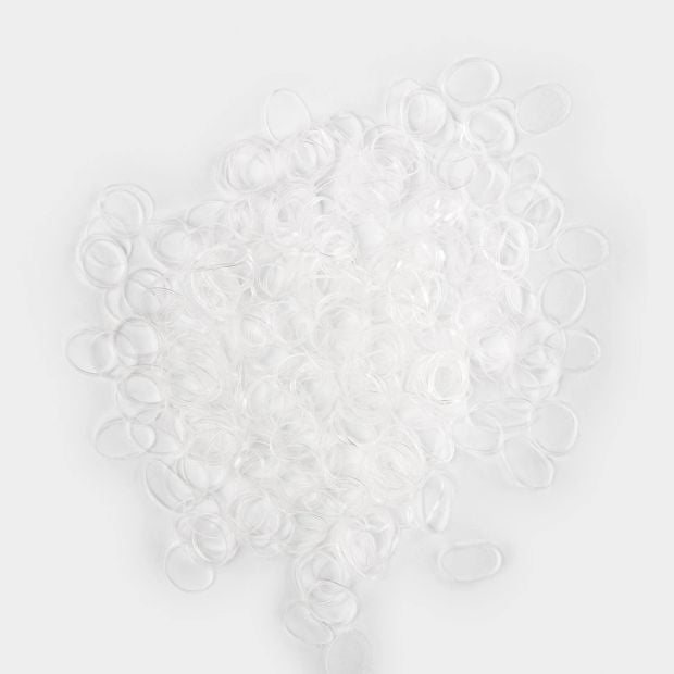 Silicone Hair Ties - Clear