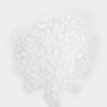 Silicone Hair Ties - Clear