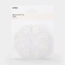 Silicone Hair Ties - Clear