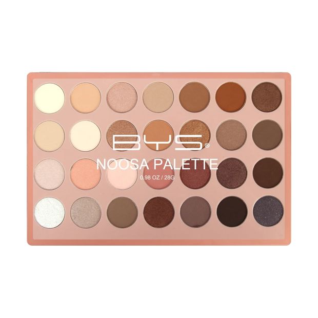 BYS Eyeshadow Palette, 28 Shades - Noosa