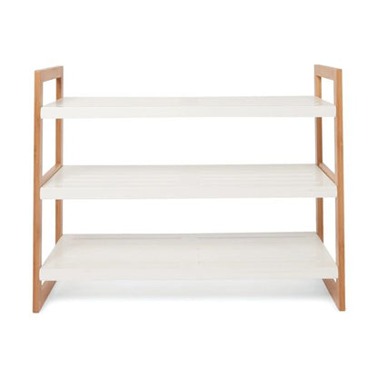 Bamboo Shoe Rack, 3 Tier - Anko