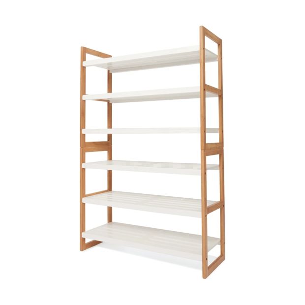 Bamboo Shoe Rack, 3 Tier - Anko