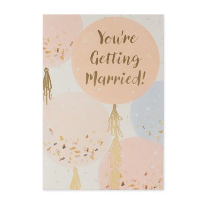Connections from Hallmark Engagement Card - Chic Balloons