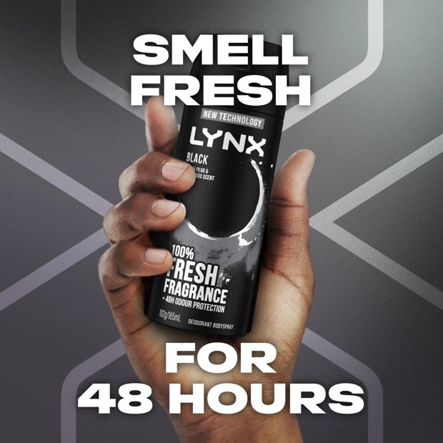 LYNX Black Deodorant Bodyspray