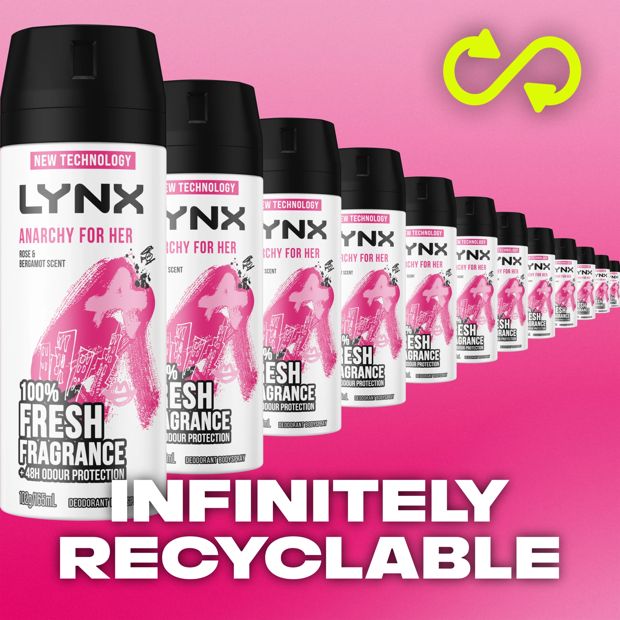 LYNX Anarchy For Her Deodorant Bodyspray