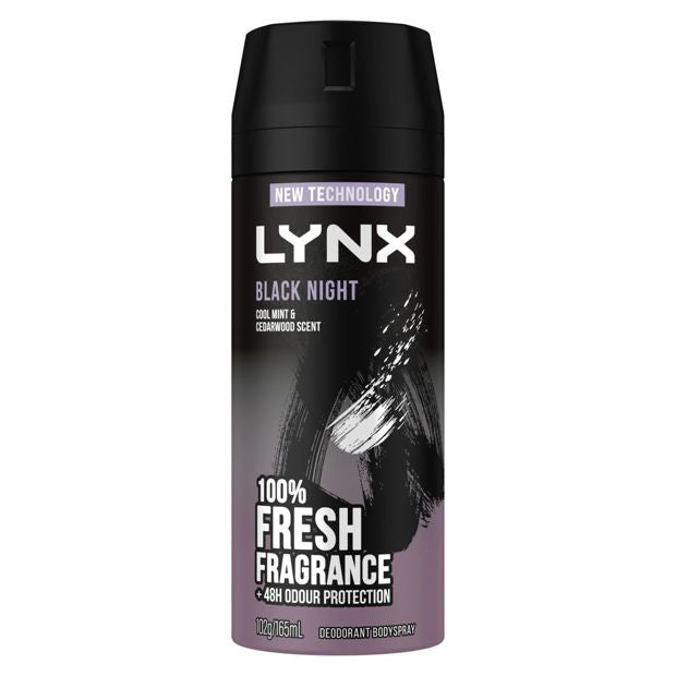 LYNX Black Night Deodorant Bodyspray