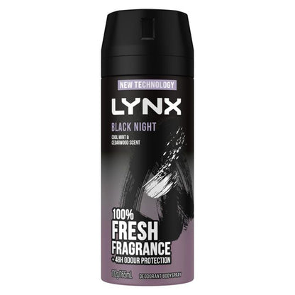 LYNX Black Night Deodorant Bodyspray