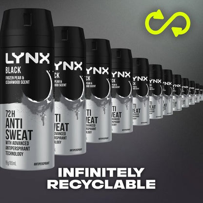 LYNX Black Antiperspirant Aerosol