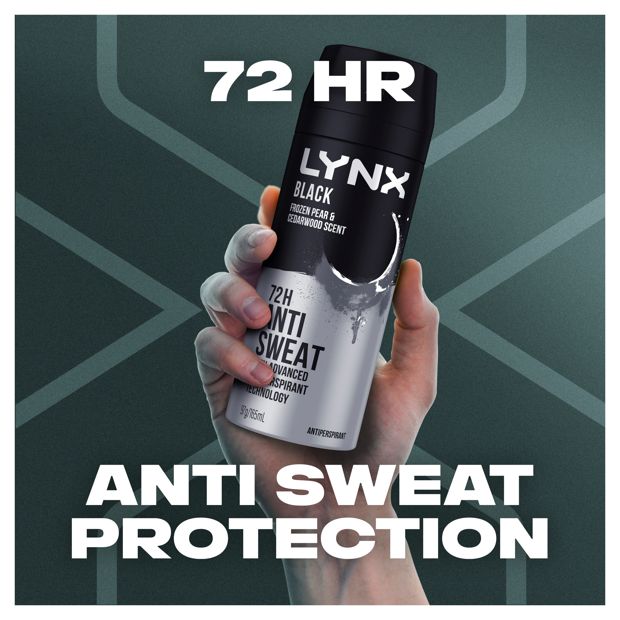 LYNX Black Antiperspirant Aerosol
