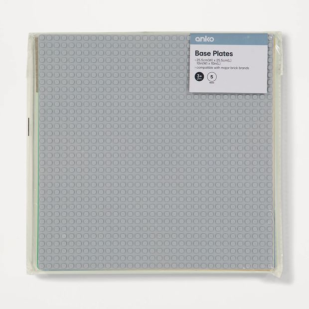 Base Plates, 5 Pack - Anko