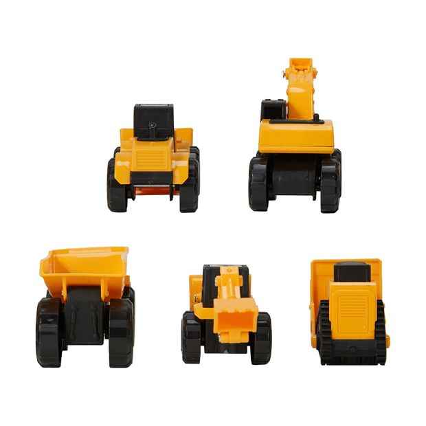 Construction Vehicles Set, 5 Pack - Anko