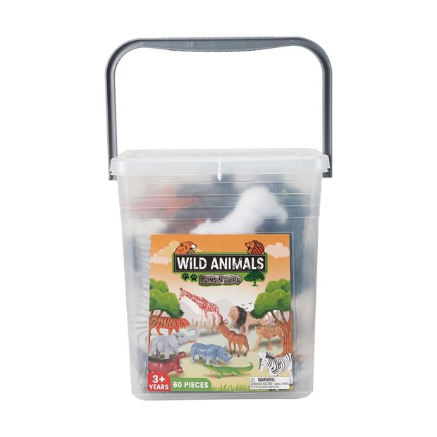 Wild Animals Adventure 60 Piece Set - Anko