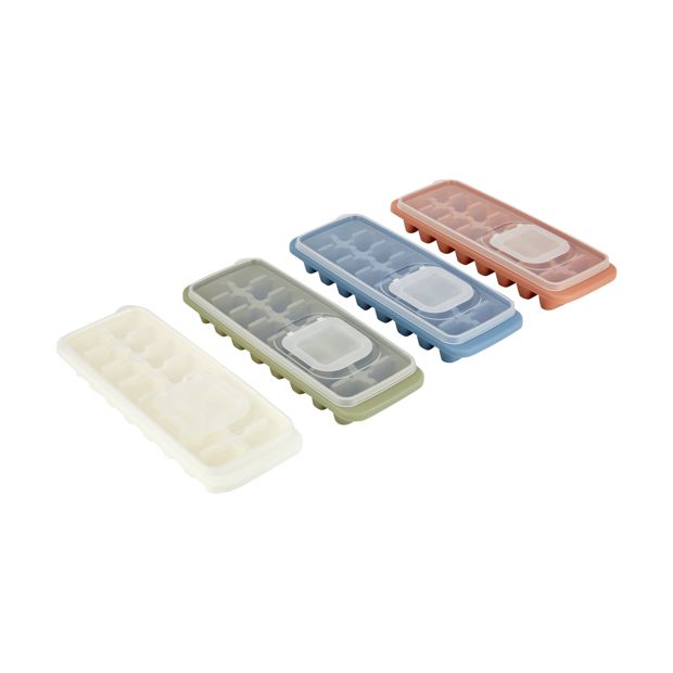 Ice Cube Tray With Lid, Assorted - Anko