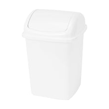 5L Swing Top Bin - White