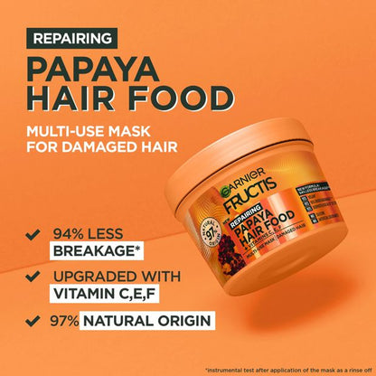 Garnier Fructis Repairing Papaya Hair Food 390ml
