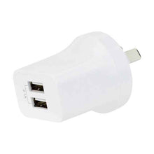 USB 2 Port Wall Charger - Anko