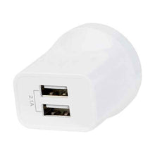 USB 2 Port Wall Charger - Anko