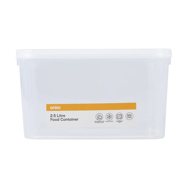 Food Container, 2.5L - Anko
