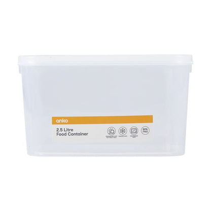 Food Container, 2.5L - Anko