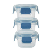 Clip Containers 3 Pack, 66ml - Anko