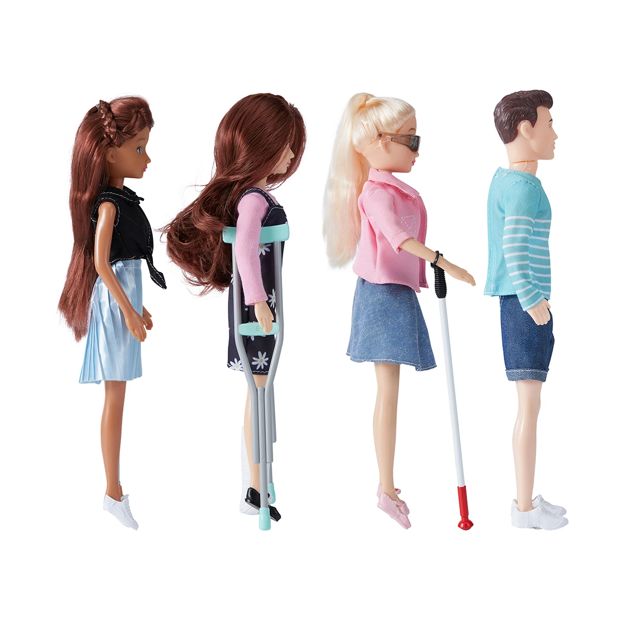 Fashion Doll with a Disability, Assorted - Anko