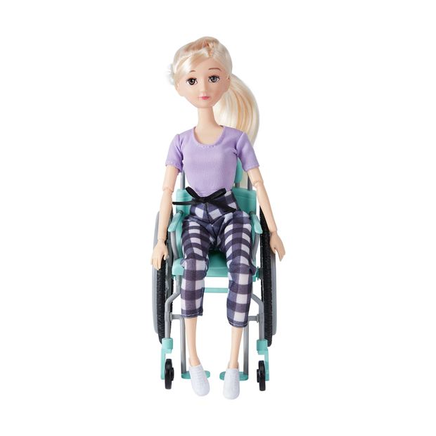 Doll with Wheelchair - Anko