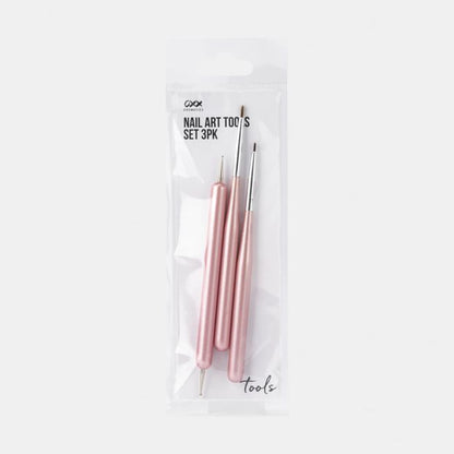 Nail Art Tools, 3 Pack - OXX Cosmetics