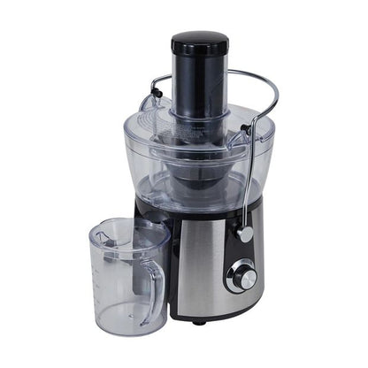 800ml Electric Juicer - Black and Silver Finish