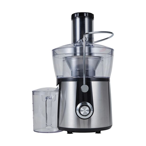 800ml Electric Juicer - Black and Silver Finish