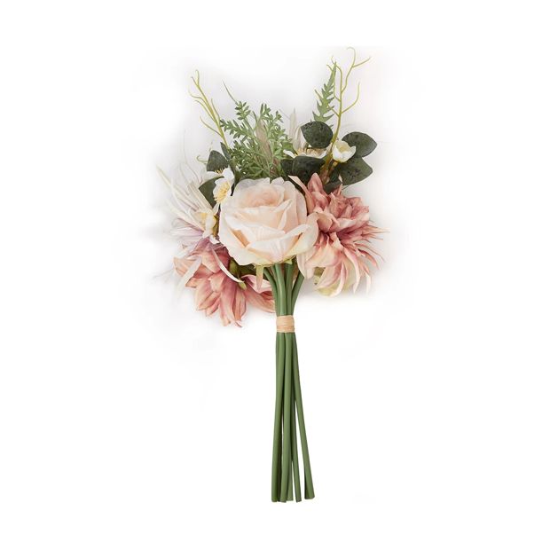 Artificial Mixed Flowers Bunch  - Anko
