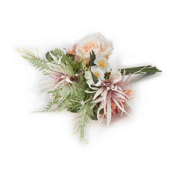 Artificial Mixed Flowers Bunch  - Anko