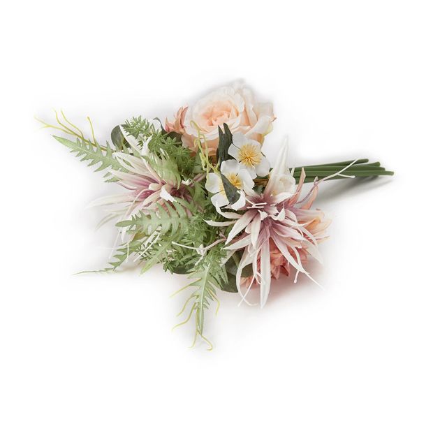 Artificial Mixed Flowers Bunch  - Anko