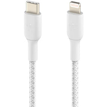 Belkin BoostUp Charge USB-C to Lightning Braided Cable 1m (White)