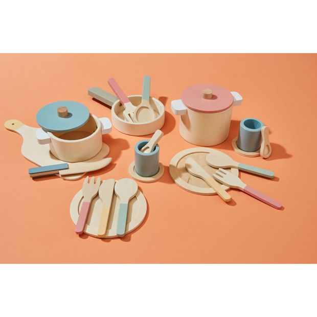 Wooden Kitchen Accessories Set - Anko