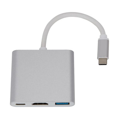 3 Port USB-C to HDMI Adaptor - Anko