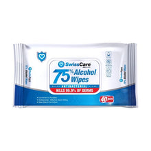 SwissCare Antibacterial Wipes - 40 Pack