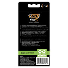 BIC Flex 5 Hybrid Men's 5-Blade Disposable Razor Shaving Kit