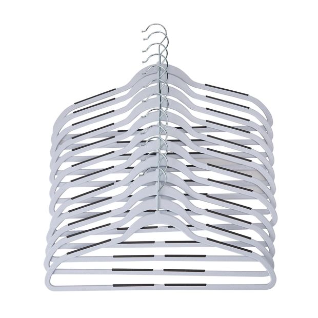 Plastic Grip Hangers, 12 Pack - Anko
