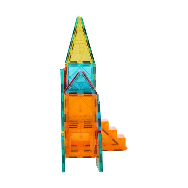 Magnetic Tiles Castle 50 Piece Set - Anko