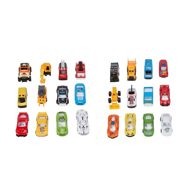 Diecast Vehicles, Assorted, 12 Pack - Anko