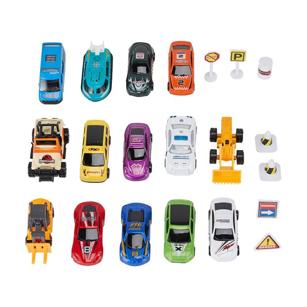 Diecast Cars & Play Mat Set - Anko