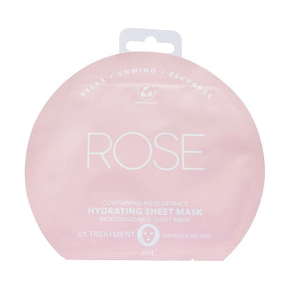 Hydrating Sheet Mask, Rose - Anko