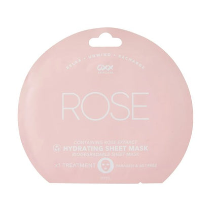 Hydrating Sheet Mask, Rose - Anko