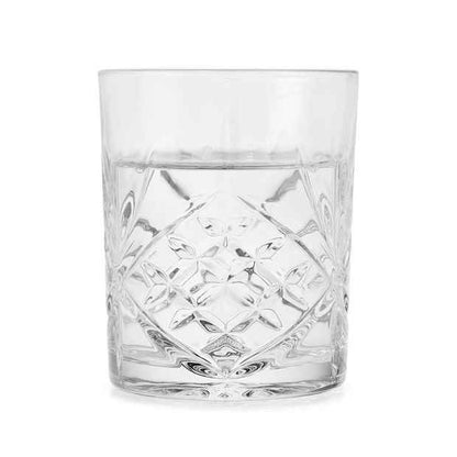 Set of 6 Clear Drinking Glasses, 300ml