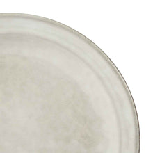 Grey Rim Dinner Plate