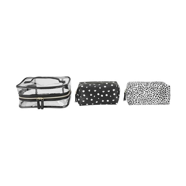 Cosmetic Bag, 3 Piece Set - Anko