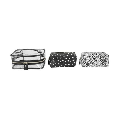 Cosmetic Bag, 3 Piece Set - Anko
